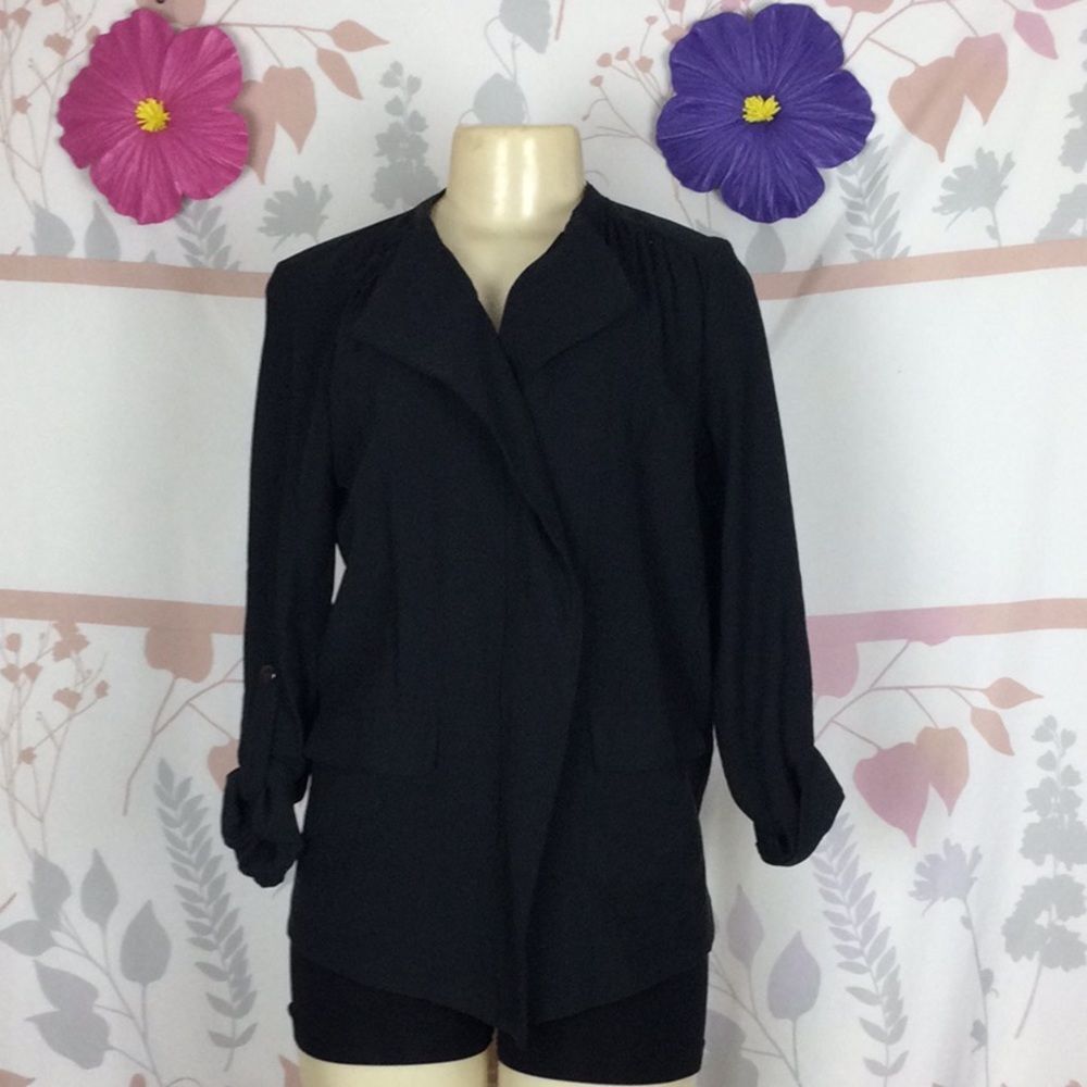 Nine West Drapey Utility Jacket Sz Small